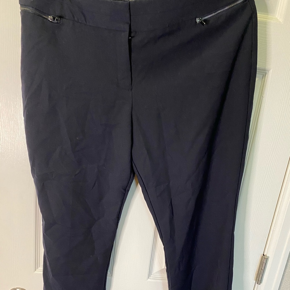 Worthington career Navy Blue Perfect Trouser
